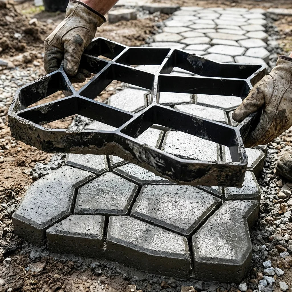 SmartMold™ - Reusable DIY Garden Path Paving Mold