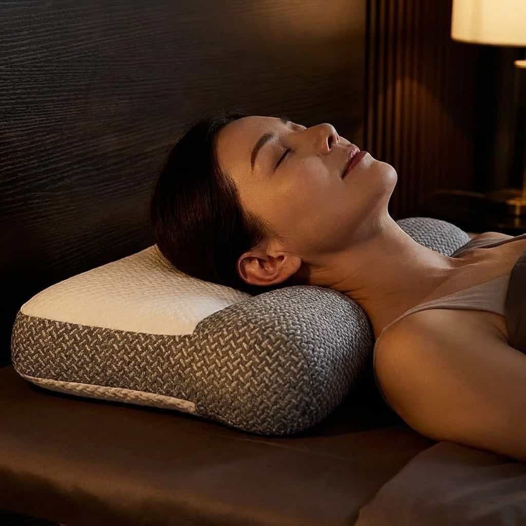 Avoletti Ergonomic Relief Pillow - Relieves Neck & Shoulder Pain