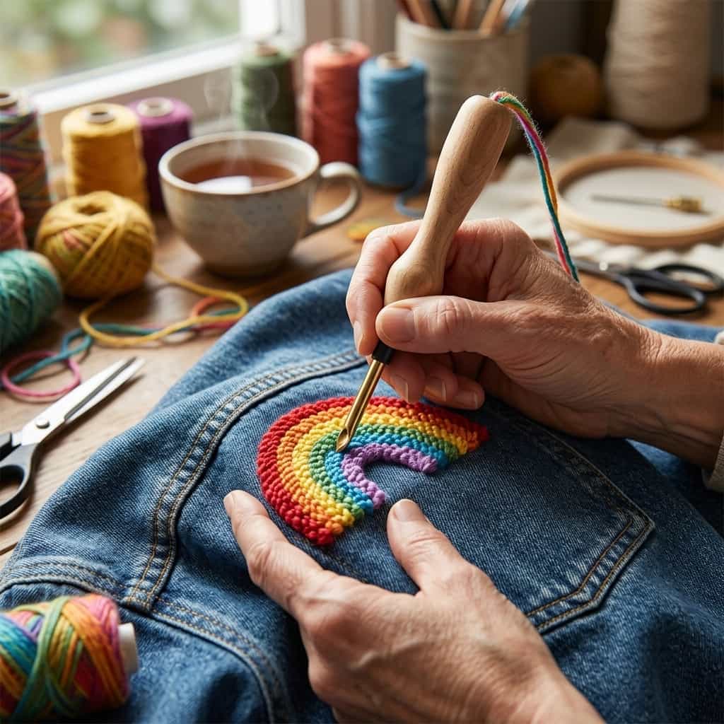 EasySew™ - Ergonomic grip for pain-free embroidery