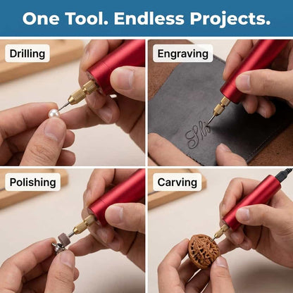 MiniDrill™ - Precision Cordless Craft Tool