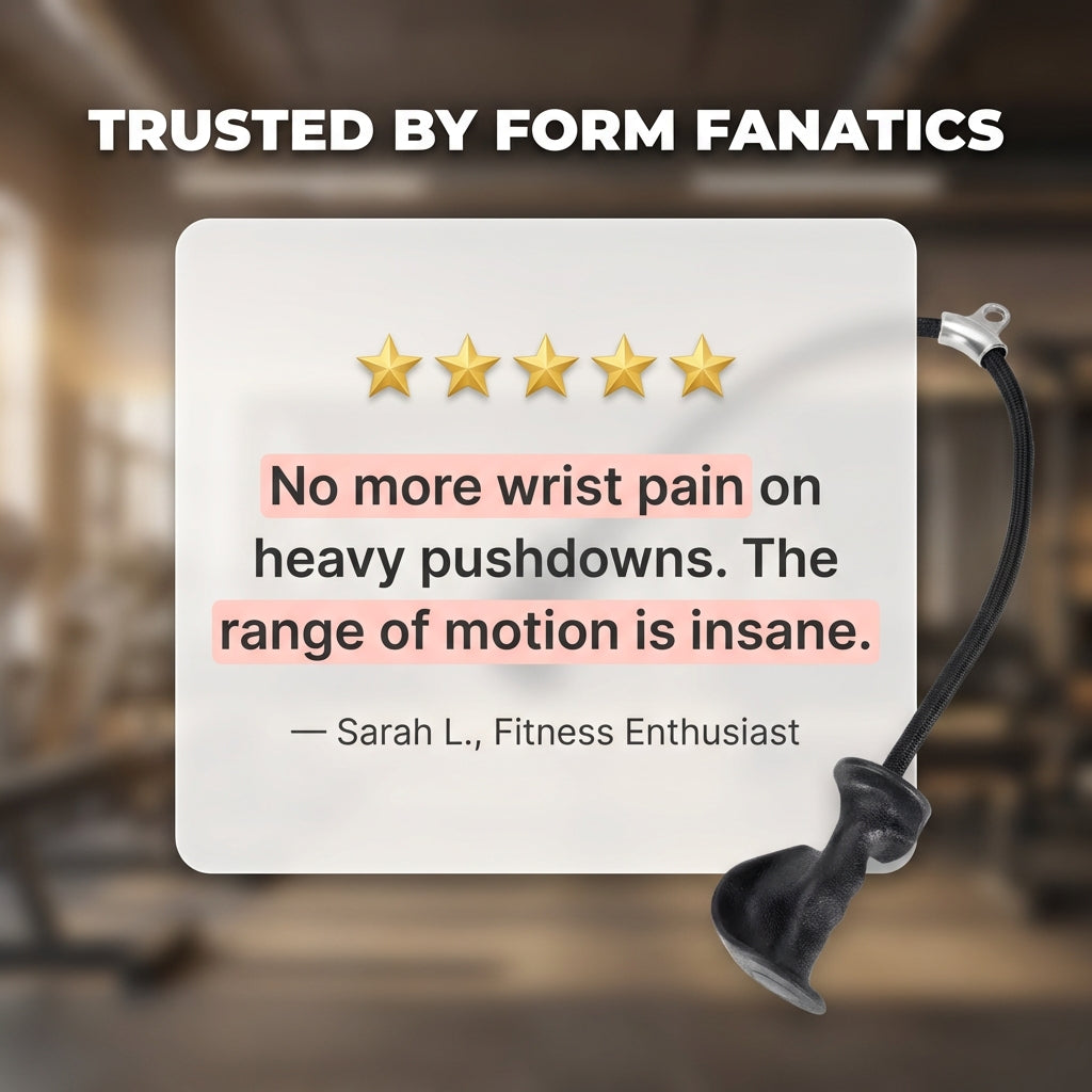 TriPull™ Tricep Rope with Ergonomic Handles
