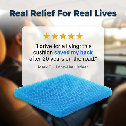 CoolGel™ - Medical-Grade Gel Seat Cushion