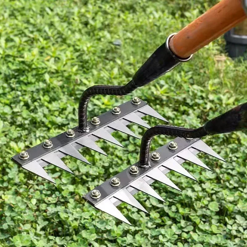 Heavy Duty Weeding Rake - Garden Weed Rake
