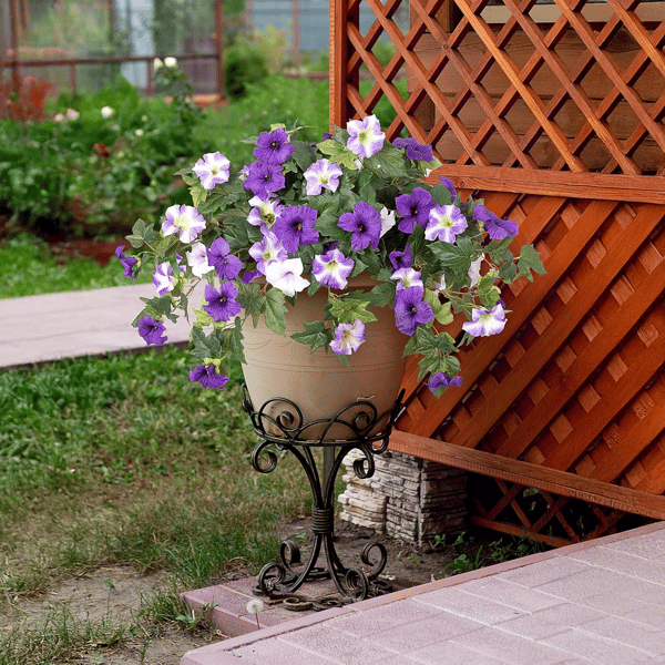 Lifelike Artificial Petunias - Weatherproof Floral Display
