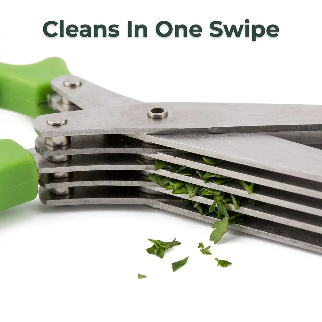 MultiCut™ - 5-Blade Precision Herb Scissors