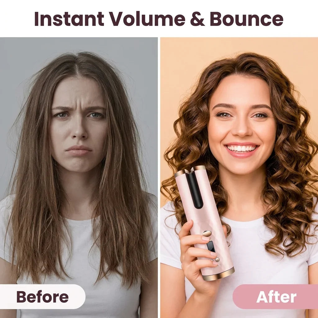 EasyCurl™ - Portable Wireless Hair Curler