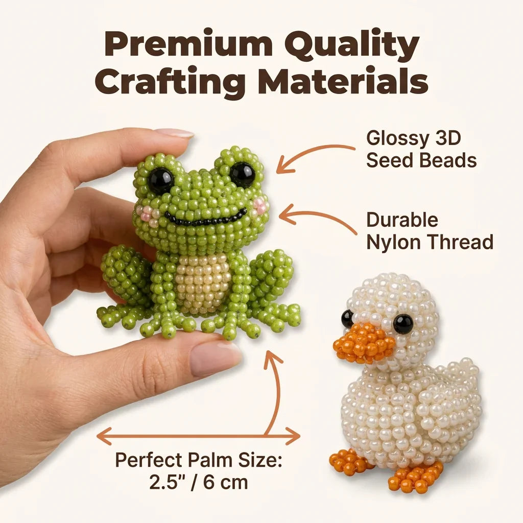 BeadCraft™ - 3D Bead Animal Kit