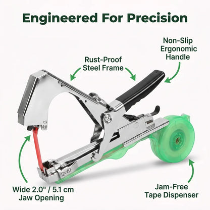 PlantLock™ - Fast Handheld Plant Tying Device