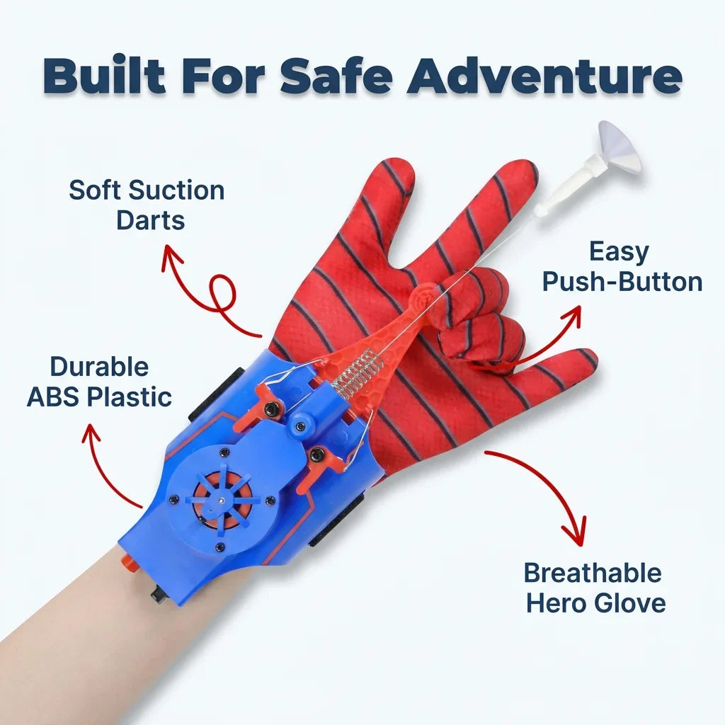 WebBlast™ - Superhero Wrist Launcher for Active Play
