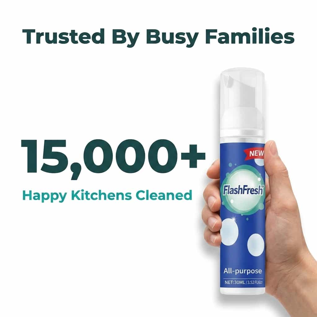 FlashFresh - Rinse-Free Spray for Effortless Surface Cleaning