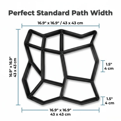 SmartMold™ - Reusable DIY Garden Path Paving Mold