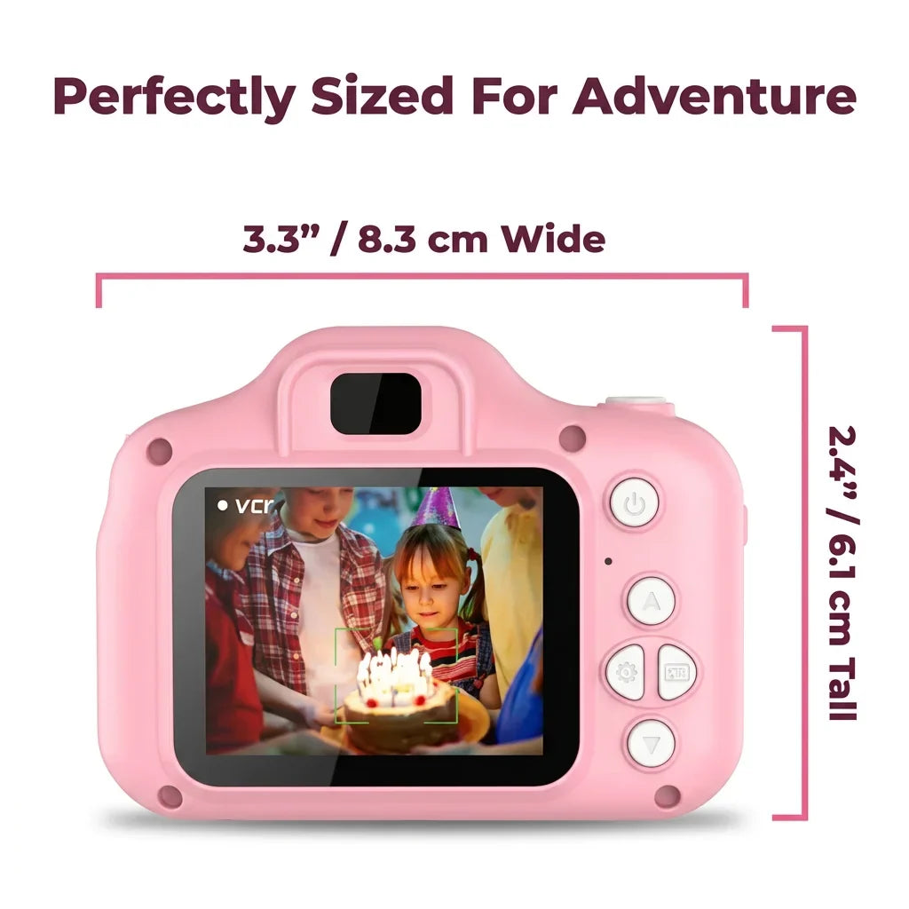 RetroCam™ - Compact Digital Vintage Film-Style Camera