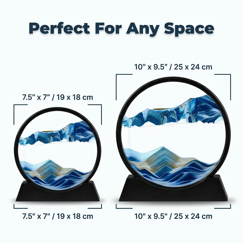 SandCalm™ - Dynamic 3D Deep Sea Sand Art for Stress Relief