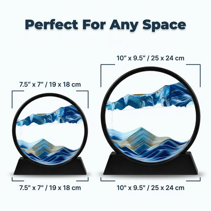 SandCalm™ - Dynamic 3D Deep Sea Sand Art for Stress Relief