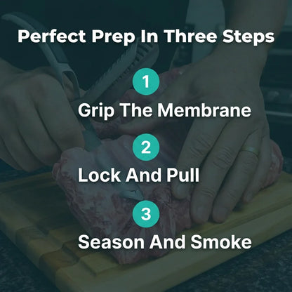 RibStrip™ - BBQ Membrane Remover Tool