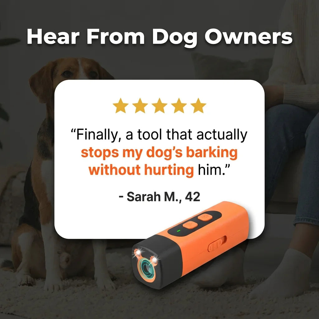 BarkGuard™ - Safe Ultrasonic Anti-Barking Device