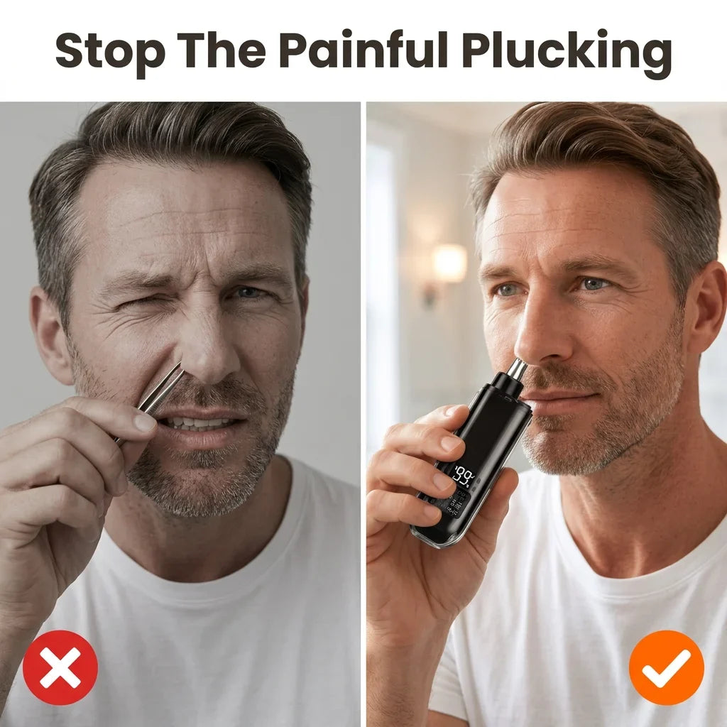 SmartTrim™ - Painless Precision Nose Hair Trimmer