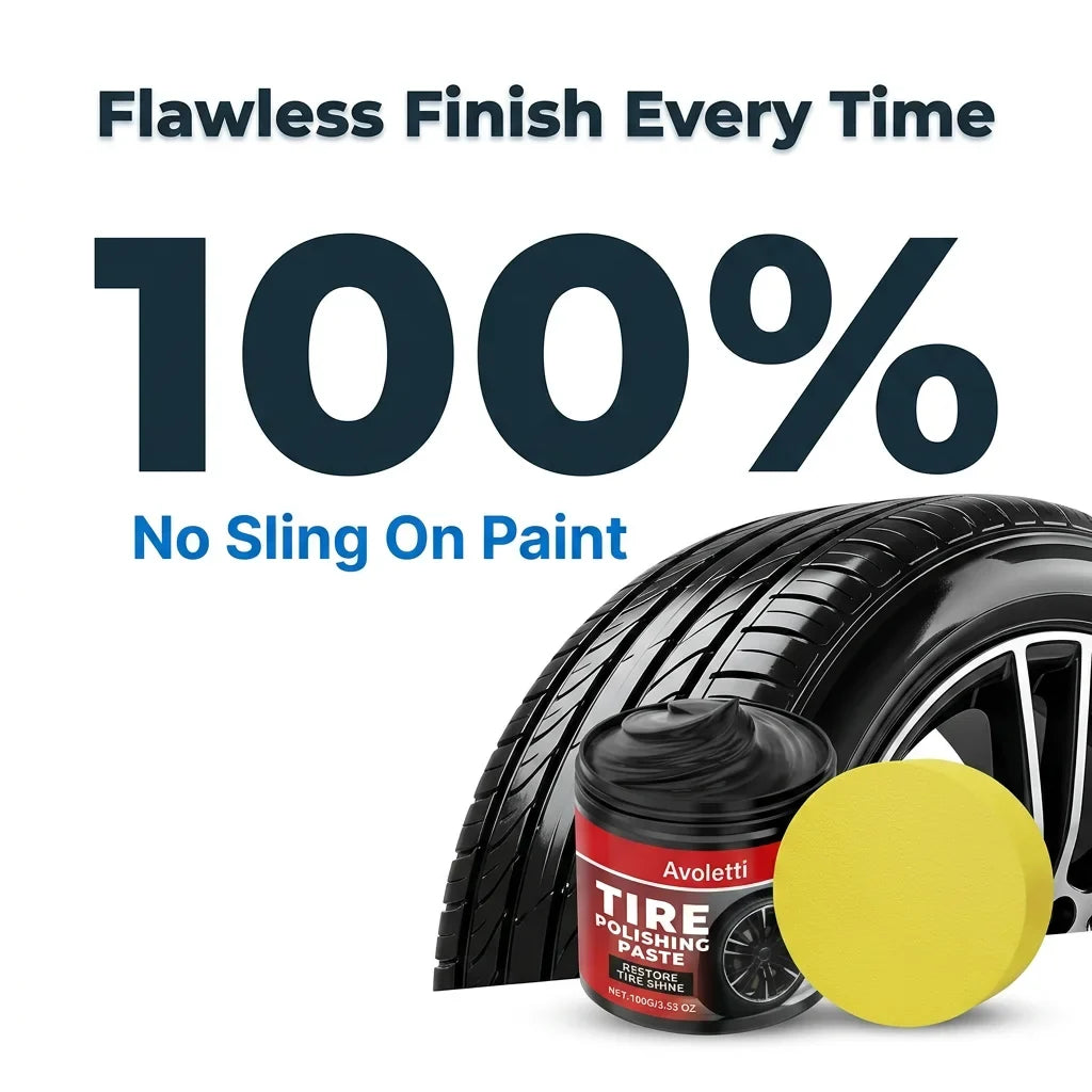 TireShine™ BlackRevive - Deep Gloss Long-Lasting Tire Polish