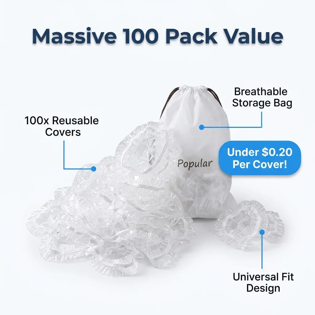 FreshBag™ - Reusable Stretch Food Covers 100 Bags