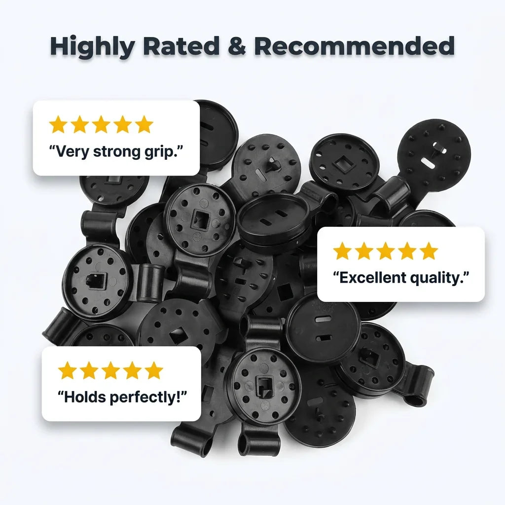 EasyGrip™ - Heavy-Duty Shade Cloth Fastening Clips
