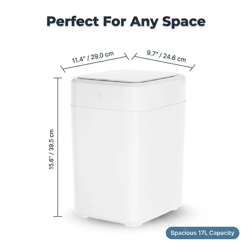 CleanGuard™ - Touchless Smart Trash Can