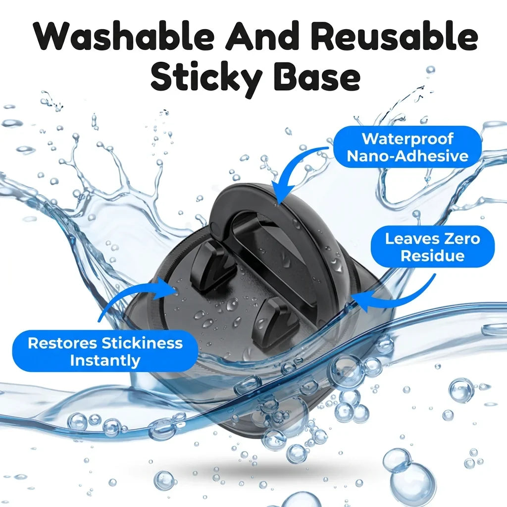 360 Dashboard Phone Mount - Secure Dashboard Phone Holder