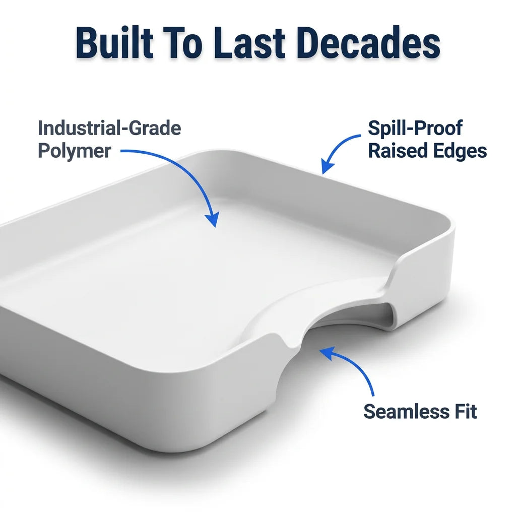 SpillShield™ - Mess-Free Washing Machine Filter Tray