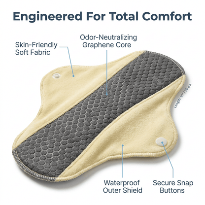 Washable Leakproof Pad - Graphene Odor Control