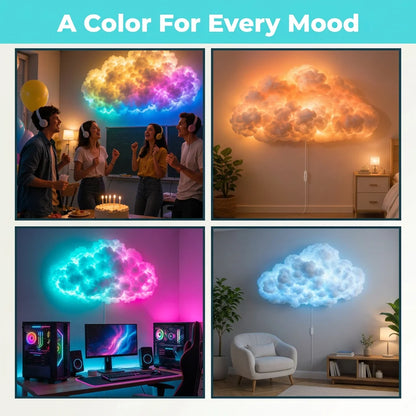 CloudGlow™ - Magical DIY Customizable Cloud Light Garland