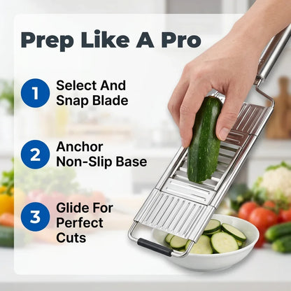 MultiBlade™ - 3-in-1 Vegetable Slicer, Grater & Shredder