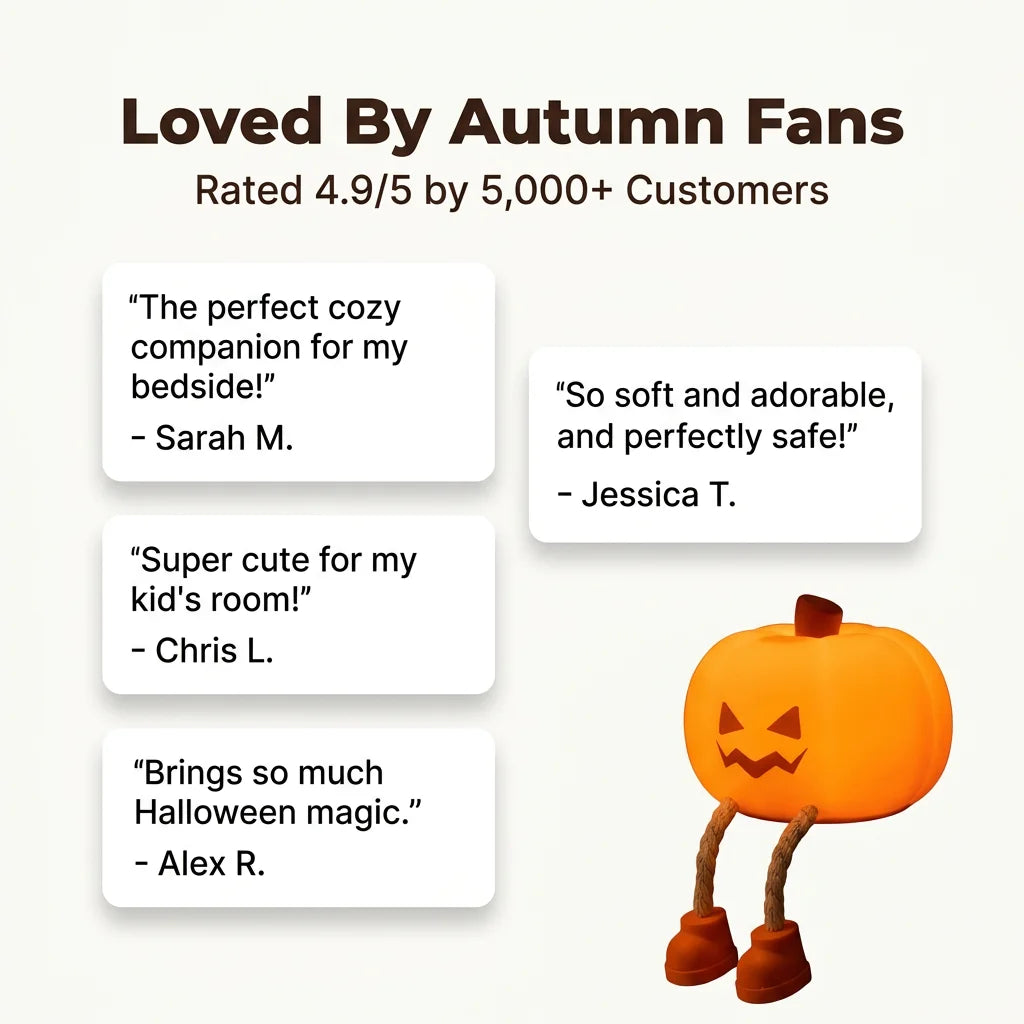 SpookGlow™ - Rechargeable Halloween Bedside Lamp