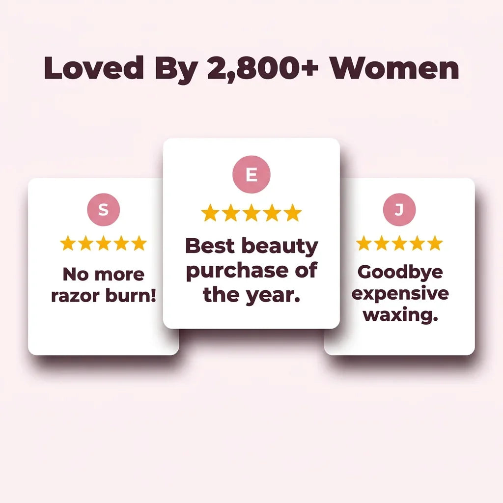 SafeClear™ - Painless Irritation-Free Hair Removal