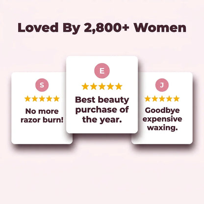 SafeClear™ - Painless Irritation-Free Hair Removal