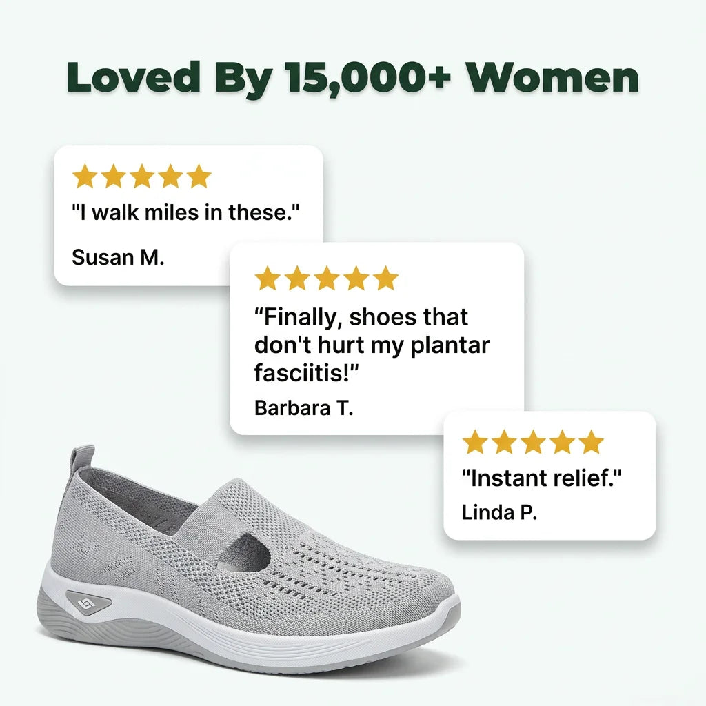 OrthoFit™ - Orthopedic Slip-On Shoes