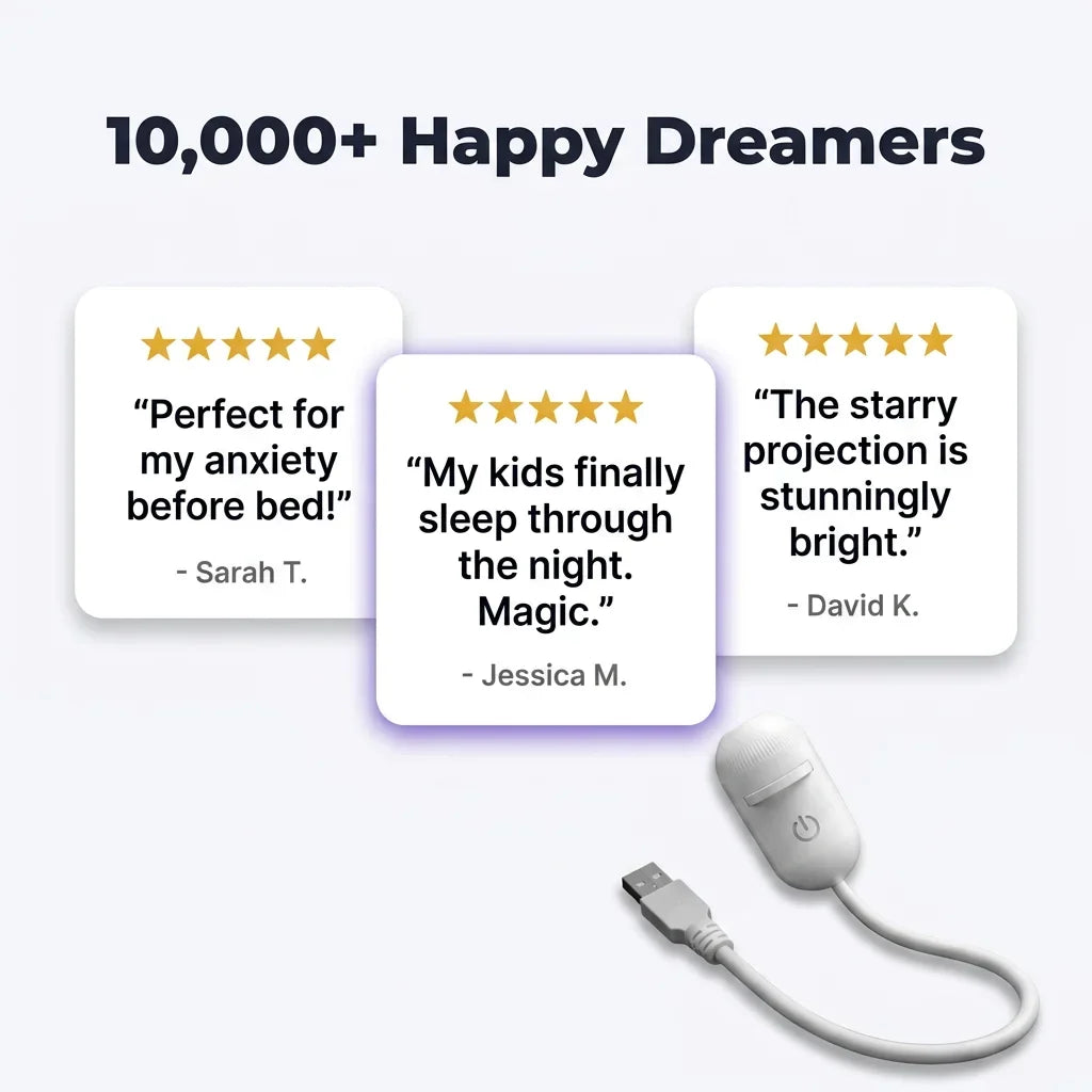 AquaSky™ - Transform Your Nights Into a Calming Starry Escape