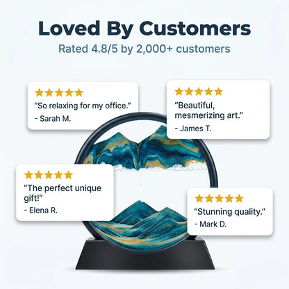 SandCalm™ - Dynamic 3D Deep Sea Sand Art for Stress Relief
