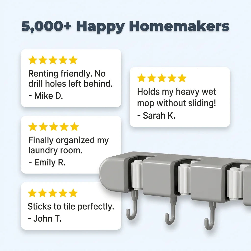 WallHold™ - Damage-Free Wall Mount Storage