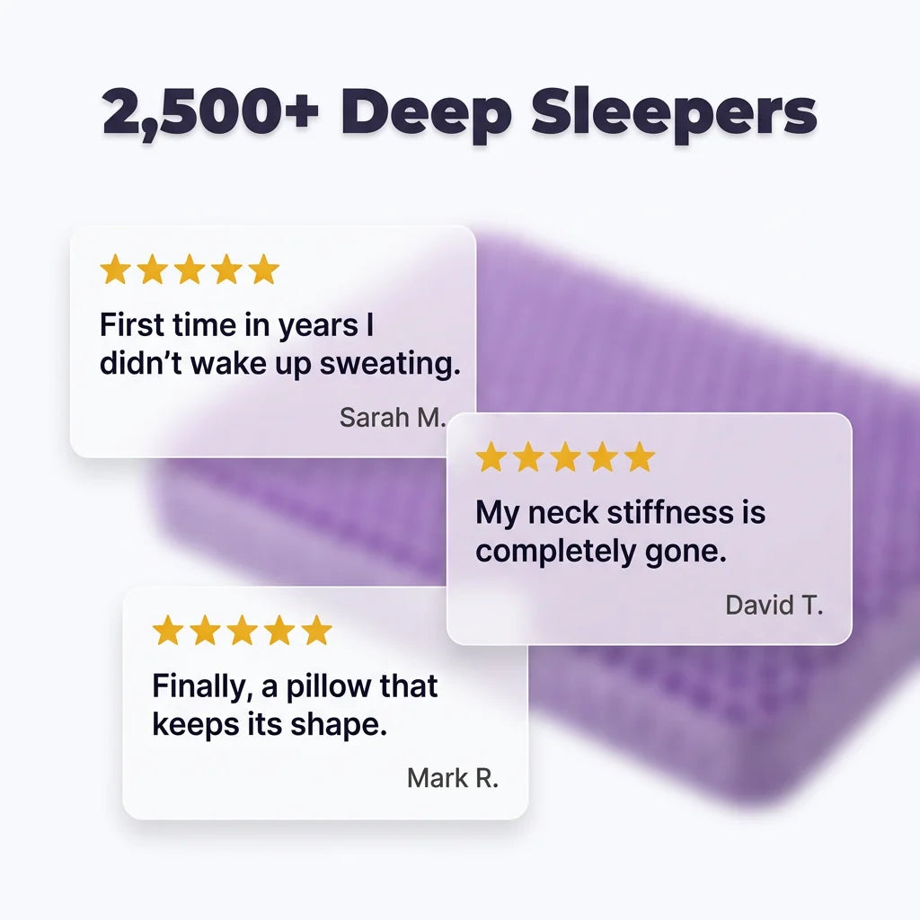 CoolRest™ - Ergonomic cooling pillow
