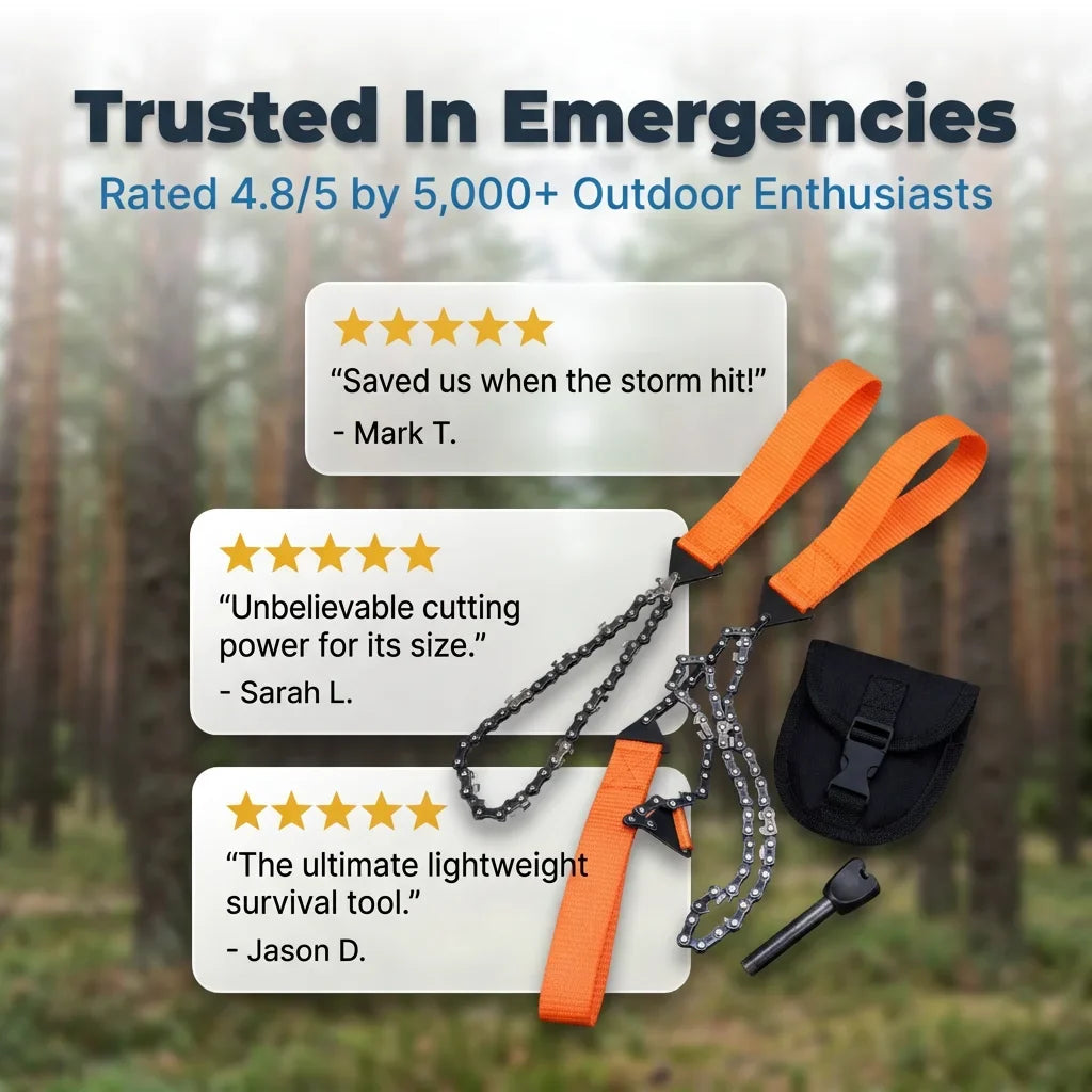 SawBlaze™ - Portable Survival Saw