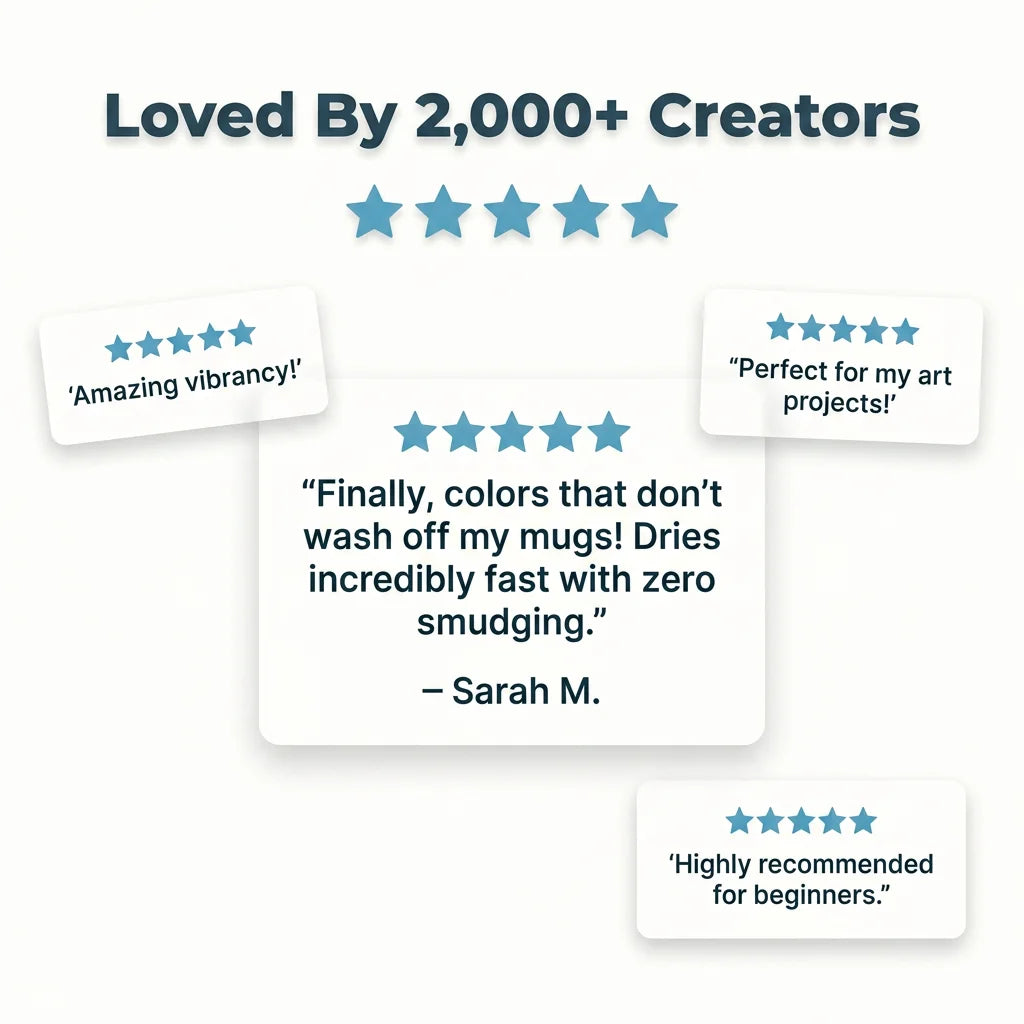 Waterproof Acrylic Paint Markers - Fast drying fade-resistant ink