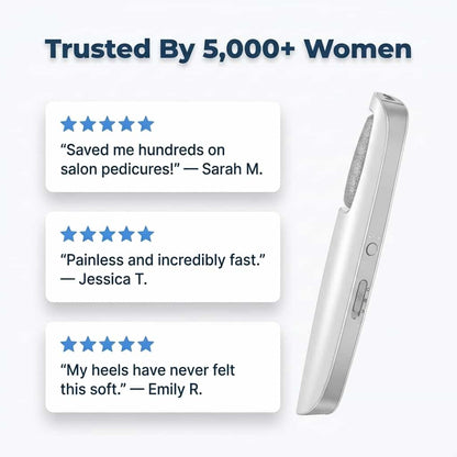 Electric Callus Remover - Professional pedicure results at home