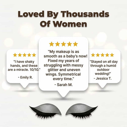 Reusable Eyeliner Stickers - Instant Glam Look in Seconds