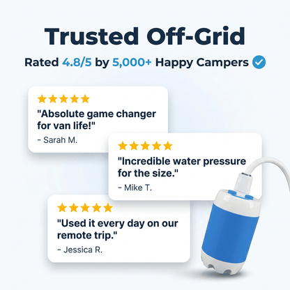 SmartShower™ - Portable outdoor shower