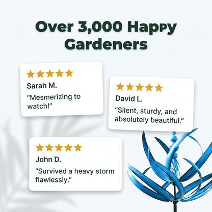 Decorative Garden Wind Spinner - Stable and safe