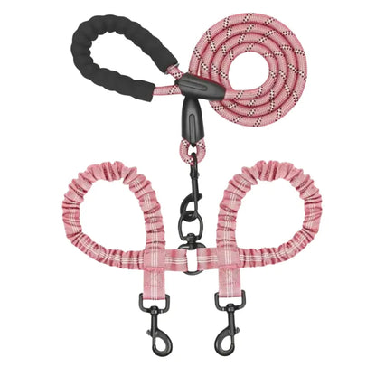 TwistFree™ - Tangle-Free Double Dog Leash