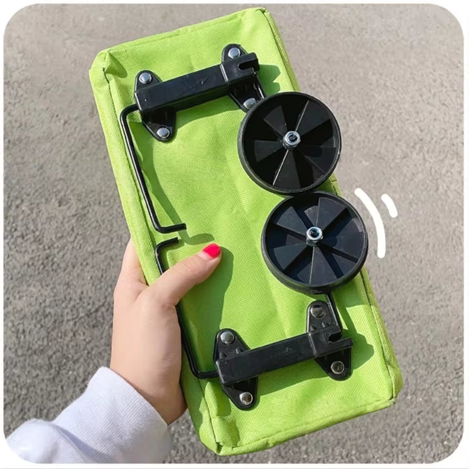 SmartCart™ - Foldable 2-in-1 Rolling Grocery Bag