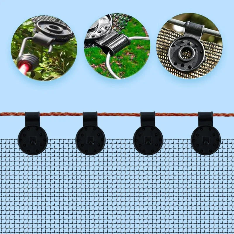 EasyGrip™ - Heavy-Duty Shade Cloth Fastening Clips