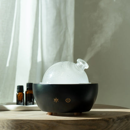PureAroma™ - Elegant glass dome aromatherapy diffuser