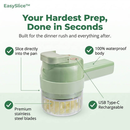 EasySlice™ - Turn Kitchen Chaos into Effortless Meals in Minutes