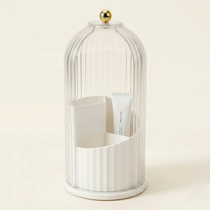 Covered Vanity Organizer - Spa-inspired solution